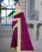 Picture of Graceful Wine Casual Saree