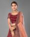 Picture of Excellent Maroon Lehenga Choli