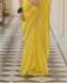 Picture of Magnificent Yellow Designer Saree