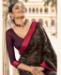 Picture of Alluring Black Brasso Saree