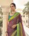 Picture of Grand Magenta Brasso Saree