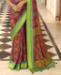 Picture of Beautiful Pink Brasso Saree