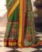 Picture of Amazing Green Brasso Saree