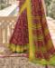 Picture of Charming Maroon Brasso Saree