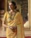 Picture of Beauteous Yellow Casual Saree