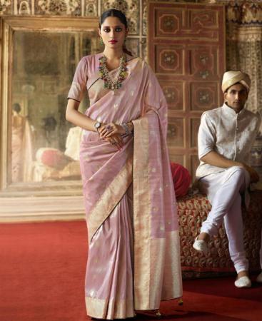 Picture of Delightful Pink Casual Saree