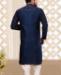 Picture of Delightful Navy Blue Kurtas