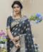 Picture of Resplendent Grey Silk Saree