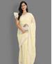 Picture of Admirable Yellow Georgette Saree