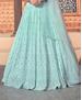 Picture of Beauteous Sky Blue Lehenga Choli