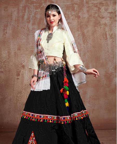 Picture of Elegant Black Lehenga Choli