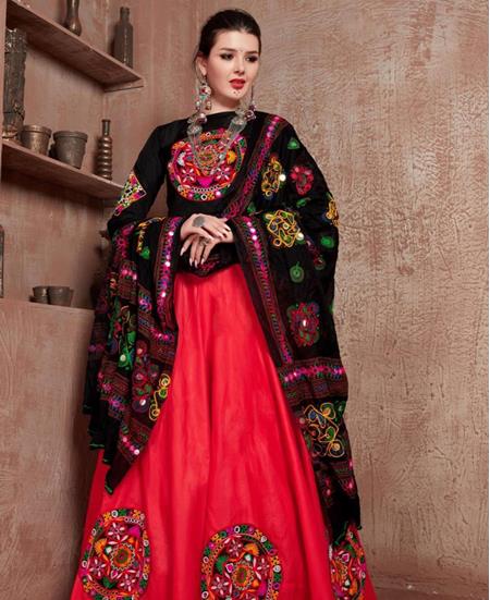 Picture of Admirable Red Lehenga Choli