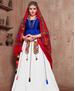 Picture of Well Formed White Lehenga Choli