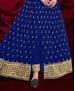 Picture of Shapely Blue Anarkali Salwar Kameez