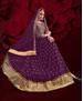 Picture of Delightful Purple Anarkali Salwar Kameez