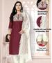 Picture of Grand Maroon Readymade Salwar Kameez