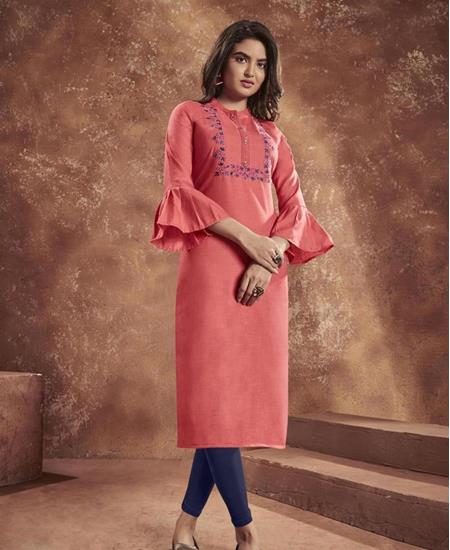 Picture of Gorgeous Pink Kurtis & Tunic