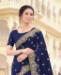 Picture of Delightful Nevy Blue Casual Saree