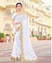 Picture of Charming White Casual Saree