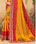 Picture of Admirable Yellow Chiffon Saree