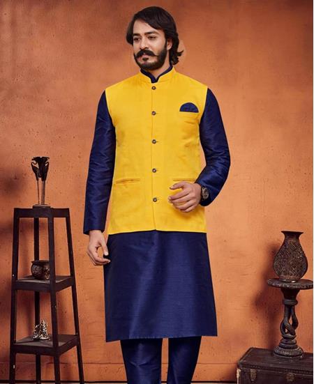 Picture of Resplendent Blue Kurtas