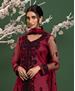 Picture of Delightful Pink Straight Cut Salwar Kameez