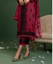 Picture of Delightful Pink Straight Cut Salwar Kameez