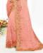 Picture of Ideal Peach Net Saree