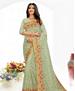 Picture of Ravishing Pista Net Saree