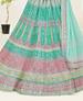 Picture of Splendid Blue Lehenga Choli