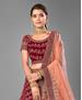 Picture of Excellent Maroon Lehenga Choli