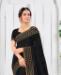 Picture of Fine Black Designer Saree