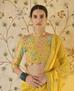 Picture of Magnificent Yellow Designer Saree