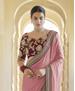 Picture of Admirable Peach Designer Saree