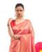 Picture of Admirable Tomato Red Casual Saree