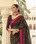 Picture of Alluring Black Brasso Saree