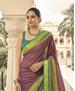 Picture of Grand Magenta Brasso Saree