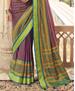 Picture of Grand Magenta Brasso Saree