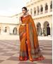 Picture of Nice Mustard Brasso Saree