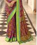 Picture of Beautiful Pink Brasso Saree