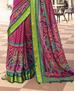 Picture of Good Looking Pink Brasso Saree