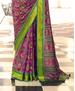 Picture of Lovely Pink Brasso Saree