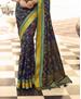 Picture of Ideal Blue Brasso Saree