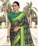 Picture of Fine Blue Brasso Saree