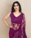 Picture of Sublime Purple Casual Saree