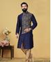 Picture of Exquisite Navy Blue Kurtas