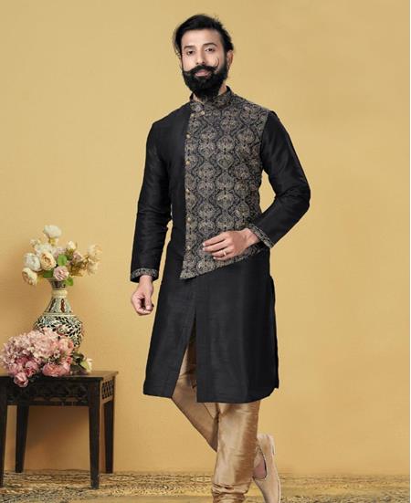 Picture of Magnificent Black Kurtas