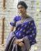 Picture of Taking Blue Silk Saree