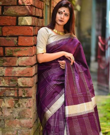 Picture of Beauteous Wine Casual Saree