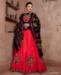 Picture of Well Formed Red Lehenga Choli